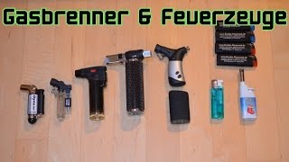 Gasbrenner amp Feuerzeuge für Silvester  Conrad T€DI amp Röder Feuerwerk [upl. by Tenney]