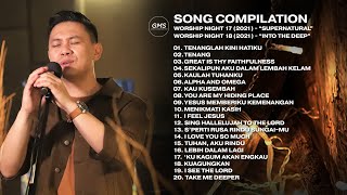 SONG COMPILATION  WORSHIP NIGHT 17 amp 18 2021  GMS JAKARTA JAWA BARAT BANTEN [upl. by Haleemak]