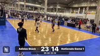 Adidas Black 20232024 vs Nationals Game 1 [upl. by Kimble601]