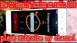 vivo turning on radio problem solution 100 [upl. by Wolf]