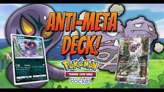 AntiMeta Dark Koga Deck  Pokemon TCG Pocket [upl. by Rotceh542]