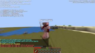 Hungergames with team FlareZ  And a bit of mcpvp players P [upl. by Rollo267]