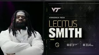 FB Lecitus Smith 2022 NFL Draft Selection [upl. by Yro]