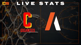 Gigantes de Carolina vs Atléticos de San Germán  LIVE STATS  BSN [upl. by Cyrie]