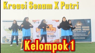 KREASI SENAM KEL1 KELAS X2  SKS PJOK   MA MIHA [upl. by Saylor]