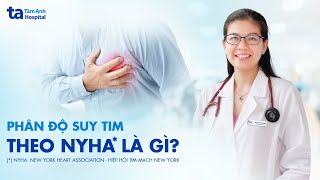 Phân độ suy tim theo NYHA có mấy cấp độ Tiêu chí đánh giá ra sao [upl. by Barsky971]