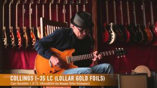 Collings I35LC wLollar Gold Foil Pickups  The Music Emporium [upl. by Aihsirt]