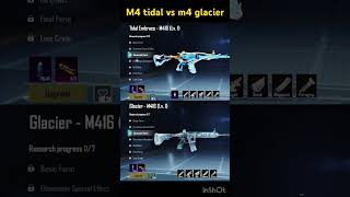 M4 glacier Vs tidal m4 who will win 😎🔥😂shorts ytshorts bgmi pubgmobile viralshorts [upl. by Morentz]