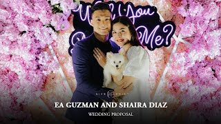 Ea Guzman and Shaira Diaz Wedding Proposal by Niceprint Photo [upl. by Yetti]