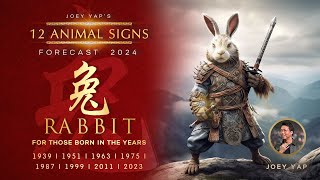 2024 Animal Signs Forecast Rabbit Joey Yap [upl. by Natsrik]