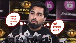 Armaan Malik Eviction Interview Abused Media amp BB Bigg Boss Ott 3 [upl. by Sulamith]