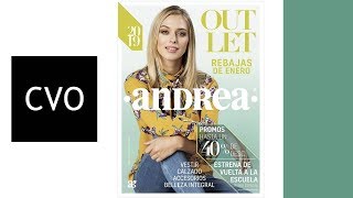 Catálogo Andrea Outlet Rebajas Enero 2019 [upl. by Katheryn895]