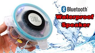 DIY Waterproof Bluetooth Speaker at home [upl. by Allyce237]