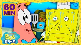 ¡1 HORA de lo mejor de la temporada 11 Parte 4  Bob Esponja en Español [upl. by Gersham390]