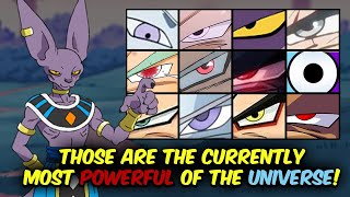 Beerus reveals the 10 most powerful of the universe goku in 9th [upl. by Saenihp]