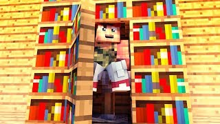 Streng GEHEIMER Aufzug im Minecraft Bücherregal [upl. by Dru463]