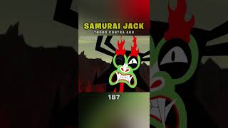 SamuraiJack 😲 TODOS CONTRA AKU ⌛ resumen mauspe 187 [upl. by Marilyn]