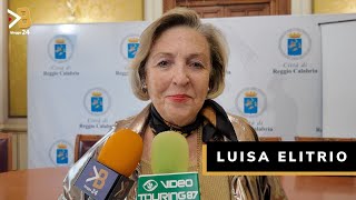 LUISA ELITRIO l Conferenza Stampa Il Circo D Acqua l 📍Palazzo San Giorgio RC [upl. by Aecila639]