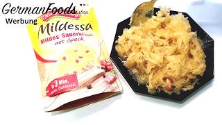 Mildessa Mildes Sauerkraut mit Speck von Hengstenberg Online kaufen [upl. by Coffeng]