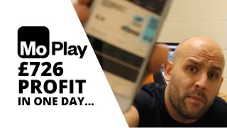 MoPlay Review  How I Made £726 Betting Profit in One Day [upl. by Nairrod]