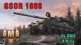 World of Tanks  GSOR 1008  Ace Tanker  Glacier [upl. by Ananna310]