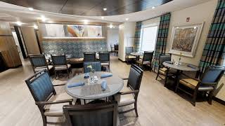 Riderwood Virtual Tour — Orchard Point Bistro Continuing Care [upl. by Ateiram]