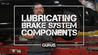 Garage Gurus  Lubricating Brake System Component [upl. by Uzzial]