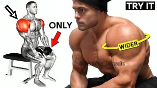 How to Build a Shoulder workout with Dumbbells 🎯 [upl. by Artinek]