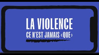 La cyberviolence ce nest jamais «que» [upl. by Kato]