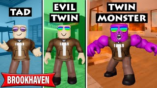 I got blamed for my evil twins crimes  Roblox Brookhaven Roleplay with Janet and Kate [upl. by Eissoj]