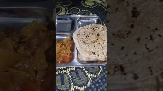 Simple roti Sabji food viralvideo foodie [upl. by Ferris]