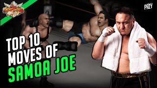 Fire Pro Wrestling World  Top 10 Moves of SAMOA JOE [upl. by Trik240]