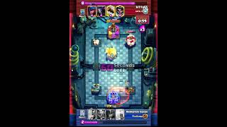 The smallest overextension… clashroyale underdog [upl. by Greff462]