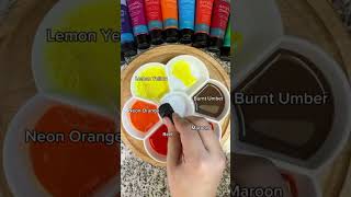 Color Therapy  Color mixing asmrart shorts colortherapy colormixing satisfying [upl. by Otilegna510]