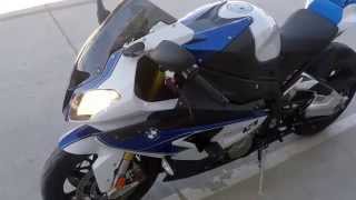 2014 BMW S1000RR HP4 Quick Look amp Listen [upl. by Ettenig]