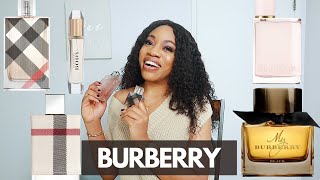 BURBERRY PERFUME COLLECTIONREVIEW My Burberry black Burberry Her Burberry Brit Burberry London [upl. by Trilbee727]