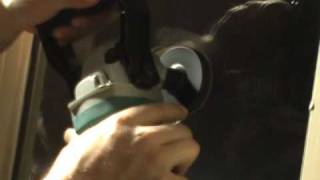 Glass Technology glass scratch removal demo [upl. by Ococ]