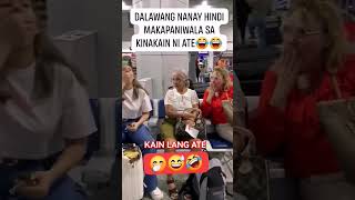 GULAT SILA SA KINAIN NI ATE funny airportairplane airpods [upl. by Letti264]