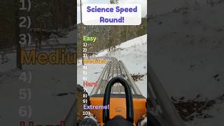 Science Speed Round  Part 1 [upl. by Adnamal]