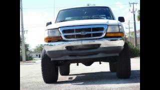 FORD RANGER 6in SUSPENSION LIFT BEFORE amp AFTER PICTUERS [upl. by Ainnek]