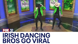 Gardiner Brothers awardwinning Irish dancers go viral [upl. by Stewardson]