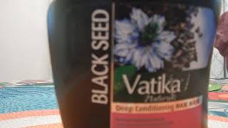 Dabur Vatika Naturals Black Seed Deep Conditioning Hair Mask REVIEW [upl. by Shena]