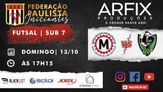 METALÚRGICOS DE JUNDIAÍ x MX7  FUTSAL  SUB 7 FHD [upl. by Mcquade224]