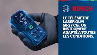 Le télémètre laser Bosch Professional GLM 5027 CG  un instrument adapté à toutes les conditions [upl. by Erdnaid]