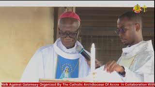 Archbishop Kwofies speech at Environmental Prayer Walk Against Galamsey [upl. by Koblas]