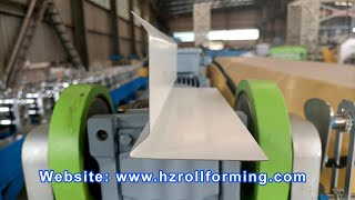 Drip edge roll forming machine [upl. by Nicholl254]