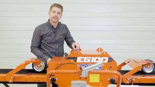 Walkthrough of the EG100 Twin Blade Edger WoodMizer [upl. by Ilojna876]