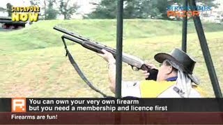 Buy a gun in Singapore Guncrazy Singaporeans Pt 1 [upl. by Aiyram]