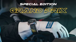 Special Edition Grand Prix – Apple Watch Band made from authentic Formula 1 Tires [upl. by Eneluj]