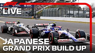 LIVE Japanese Grand Prix BuildUp and Drivers Parade [upl. by Heber]